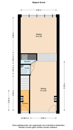 Floorplan - Markt 73, 2611 GS Delft